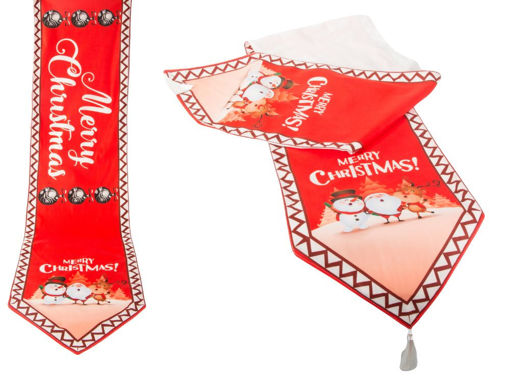 Kalėdinis stalo bėgikas kalėdų išvakarių stalo bėgikas kalėdų išvakarės 205x35cm