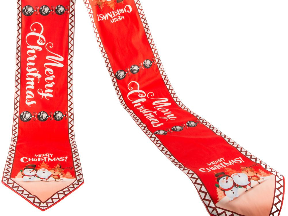 Kalėdinis stalo bėgikas kalėdų išvakarių stalo bėgikas kalėdų išvakarės 205x35cm