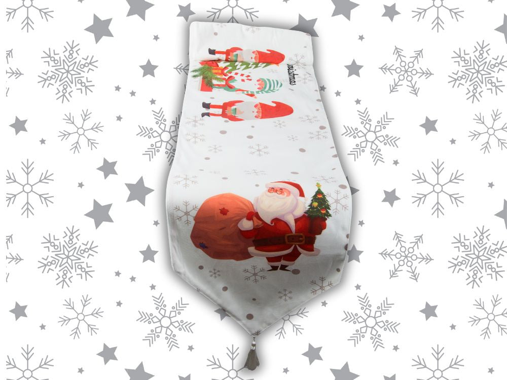 Kalėdų stalo bėgikas mickey eve kalėdoms 205x35cm