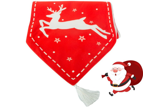 Kalėdinis stalo bėgikas kalėdų elnias 205x35cm