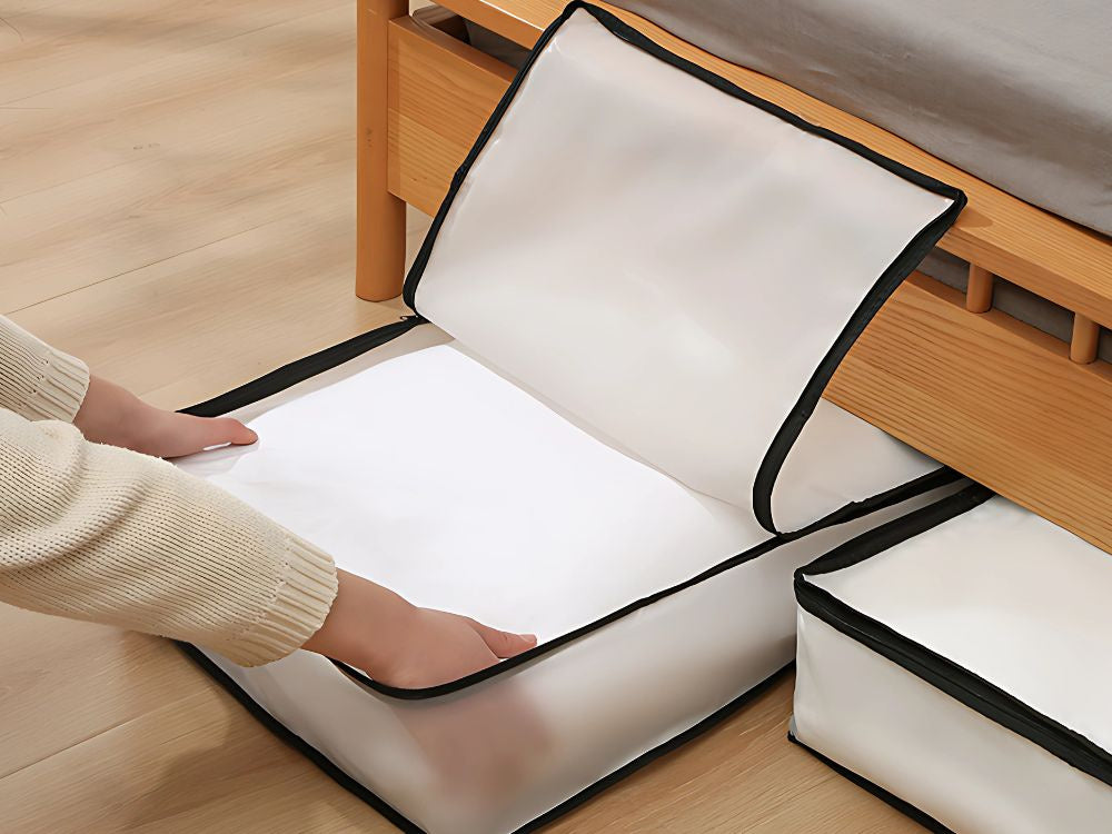 Patalynės organizatorius drabužių dėžė antklodės dangtelis užtrauktukas dangtelis xxl