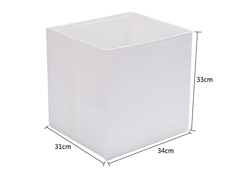 Organizatorius dėžutė drabužių drabužių drabužių skalbinių spinta konteineris didelis, Baltas, Szín, Fehér