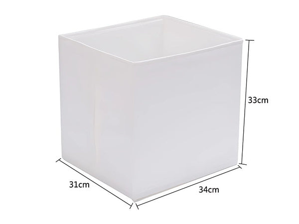 Organizatorius dėžutė drabužių drabužių drabužių skalbinių spinta konteineris didelis, Baltas, Szín, Fehér