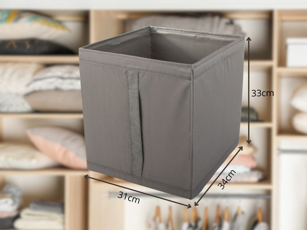 Organizatorius dėžutė drabužių drabužių drabužių skalbinių spinta konteineris didelis, Pilka, Szín, Szürke