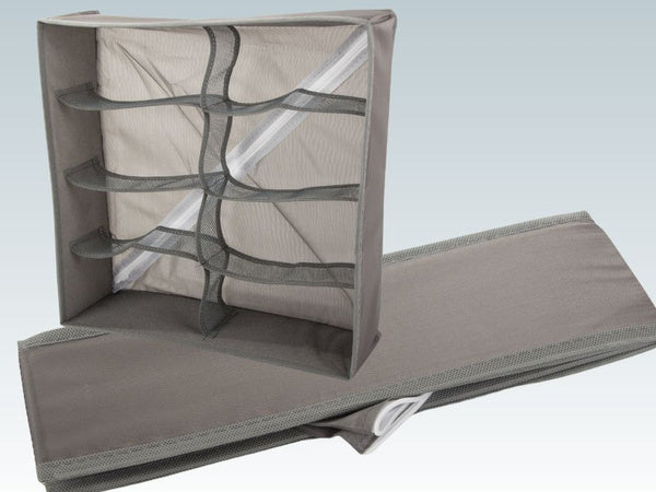 Skalbinių organizatorius spintos stalčiui 8 skyriai, Pilka, Szín, Szürke