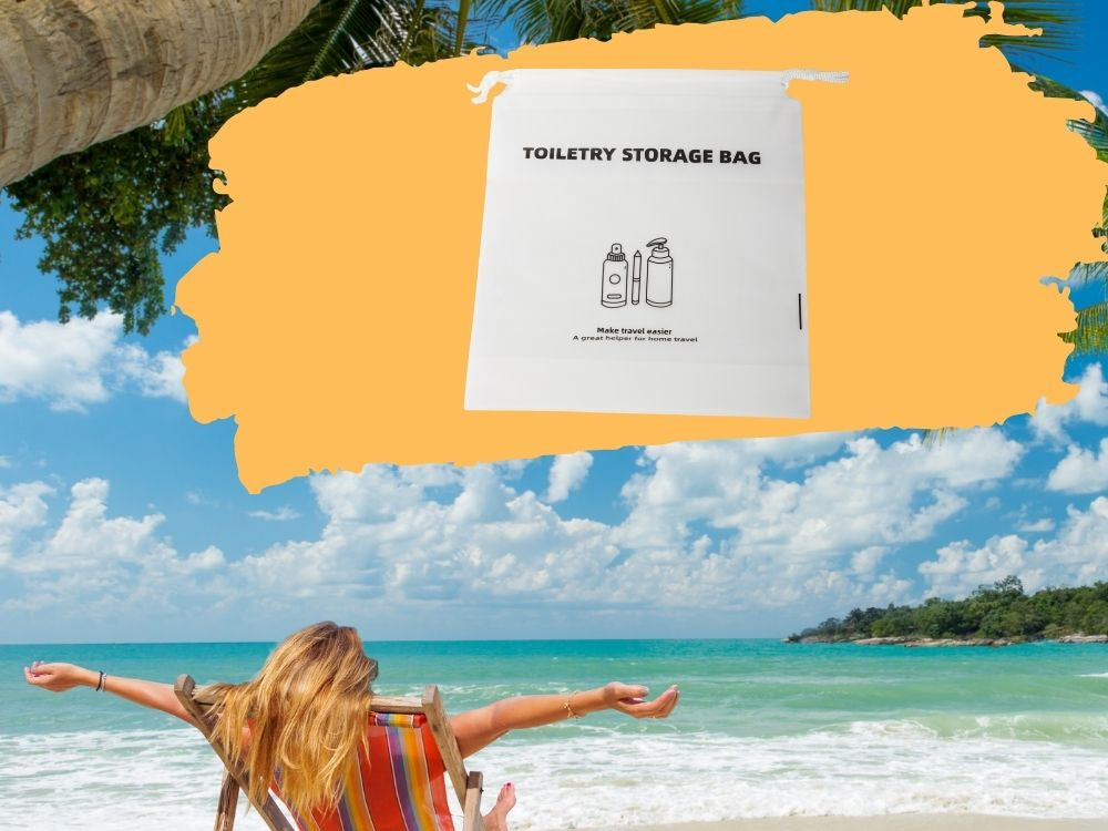 Makiažo krepšys tualeto reikmenims kelioninis krepšys lėktuvui