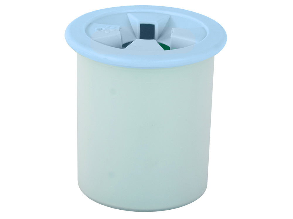 Letenų valiklis šunims ir katėms silikoninis puodelis silikoninis plaukų valiklis su letena, Mėlyna, Szín, Kék