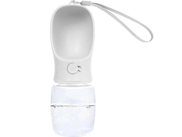 Vandens dubenėlis nešiojamam šuniui walking poison 380ml, Baltas, Szín, Fehér