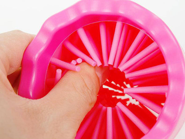 Šunų letenų valiklis katėms silikoninis letenų valymo puodelis didelis xl, Rožinė, Szín, Rózsaszín