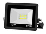 Prožektorius halogeninis prožektorius vedė 10w 6000k lauko vandeniui atsparus ip66