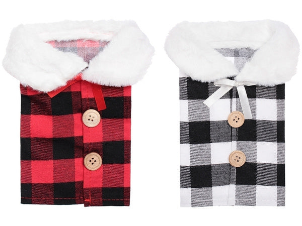 Kalėdinė butelio skrynelė kalėdinė dekoracija