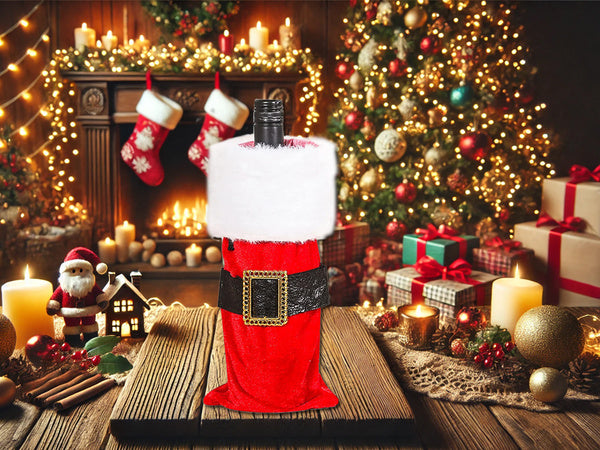 Kalėdinis butelio dangtelis kalėdinė dekoracija kalėdinė dekoracija kalėdinė dekoracija