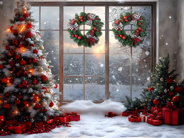 Kalėdinės dekoratyvinės girliandos sienų dekoracijos durų dekoracijos kalėdinės dekoracijos