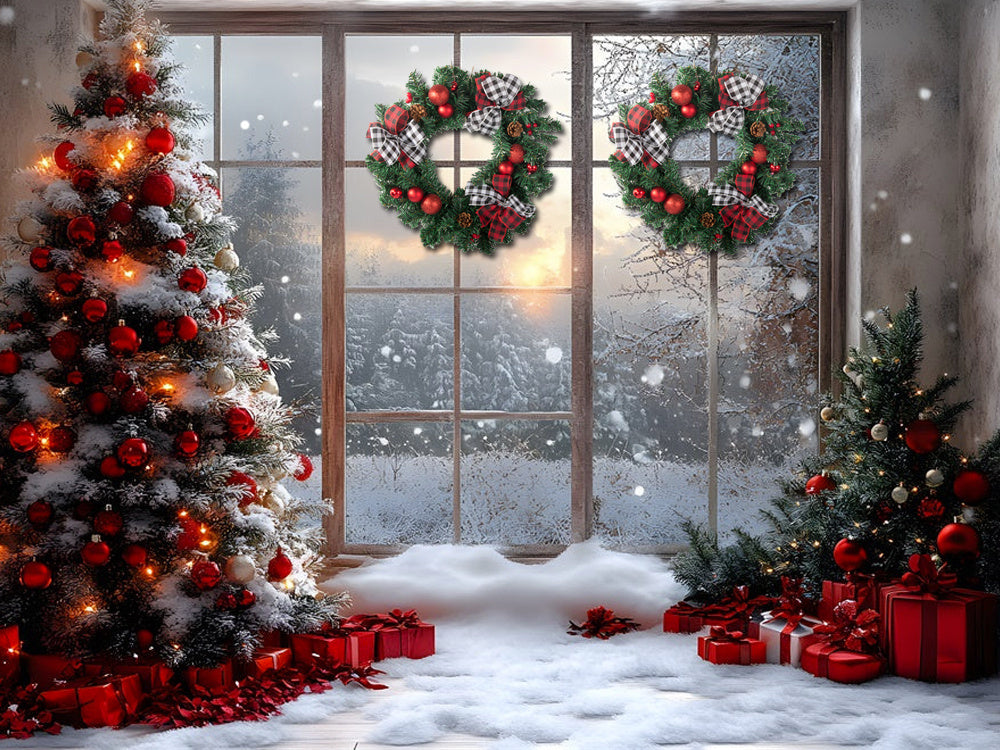 Kalėdinės dekoratyvinės girliandos sienų dekoracijos durų dekoracijos kalėdinės dekoracijos