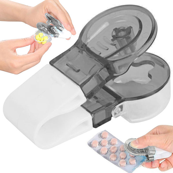 Tablečių valiklis tablečių valiklis tablečių valiklis tablečių valiklis išspaudiklis patogus, Juoda, Szín, Fekete