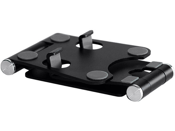 Telefono laikiklis planšetinio kompiuterio laikiklis metalinis neslystantis stovas, Juoda, Szín, Fekete