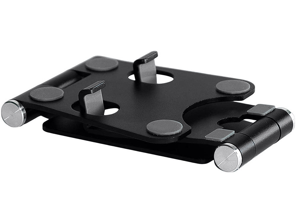 Telefono laikiklis planšetinio kompiuterio laikiklis metalinis neslystantis stovas, Juoda, Szín, Fekete