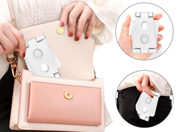 Telefono laikiklis planšetinio kompiuterio laikiklis metalinis neslystantis stovas, Sidabras, Szín, Ezüst