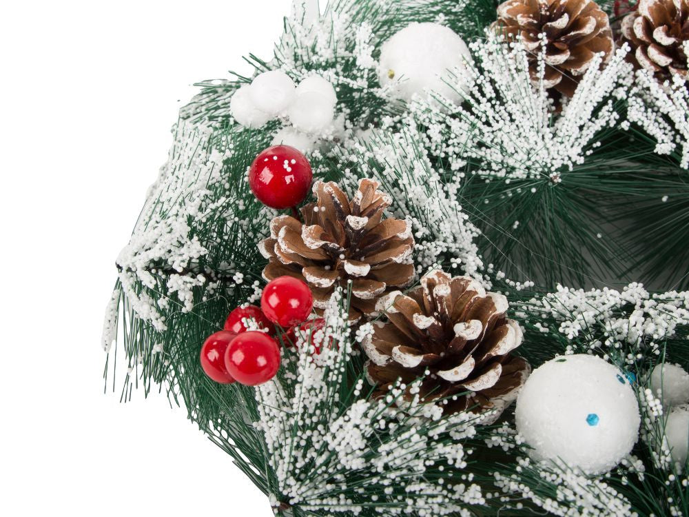 Girlianda kalėdinis vainikas kalėdinės dekoracijos durų apdaila langas