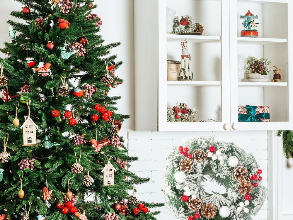 Girlianda kalėdinis vainikas kalėdinės dekoracijos durų apdaila langas