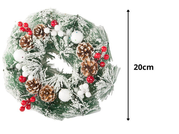 Girlianda kalėdinis vainikas kalėdinės dekoracijos durų apdaila langas