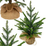 Dirbtinė kalėdų eglutė maža 50 cm dekoratyvinis medis stalo stalui