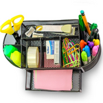 Rašomojo stalo organizatorius 8 skyriai stalčių spintos lentynos biuras metalas