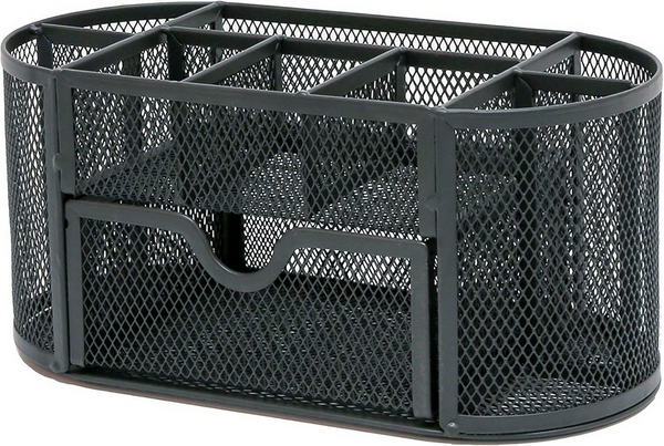 Rašomojo stalo organizatorius 8 skyriai stalčių spintos lentynos biuras metalas