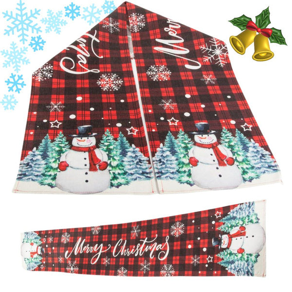 Kalėdų stalo bėgikas kalėdų išvakarės dekoratyvinis stalo bėgikas 180x32cm