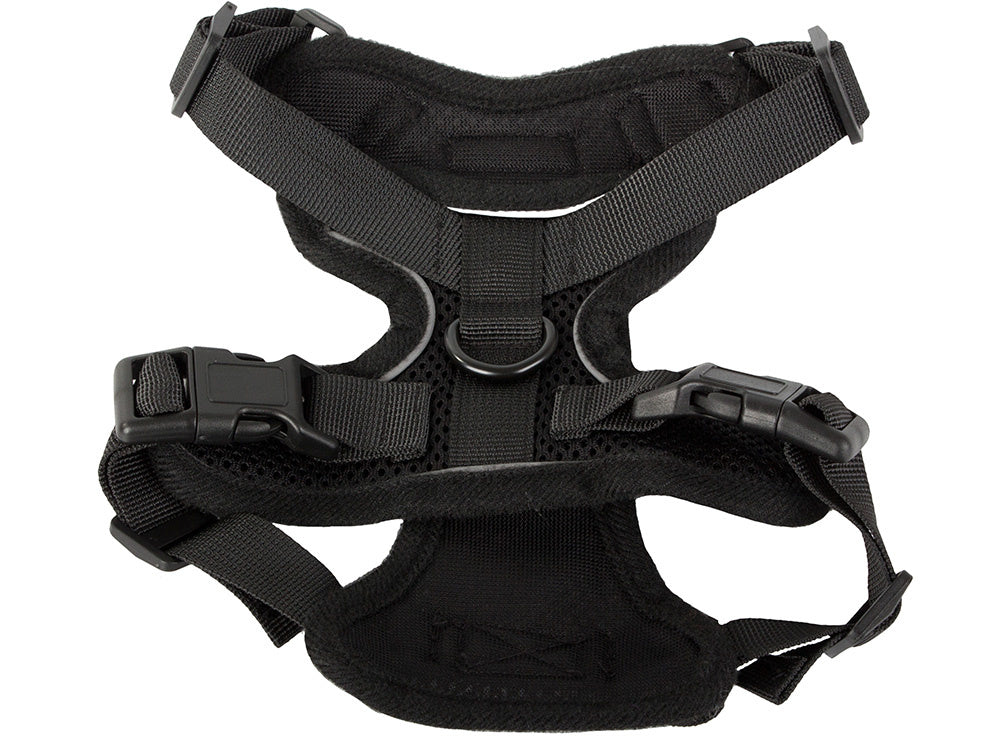 Uždarų klipų vaikščiojimo diržai mažiems šunims rankena lengva, minkšta, tvirta s, Juoda, Szín, Fekete