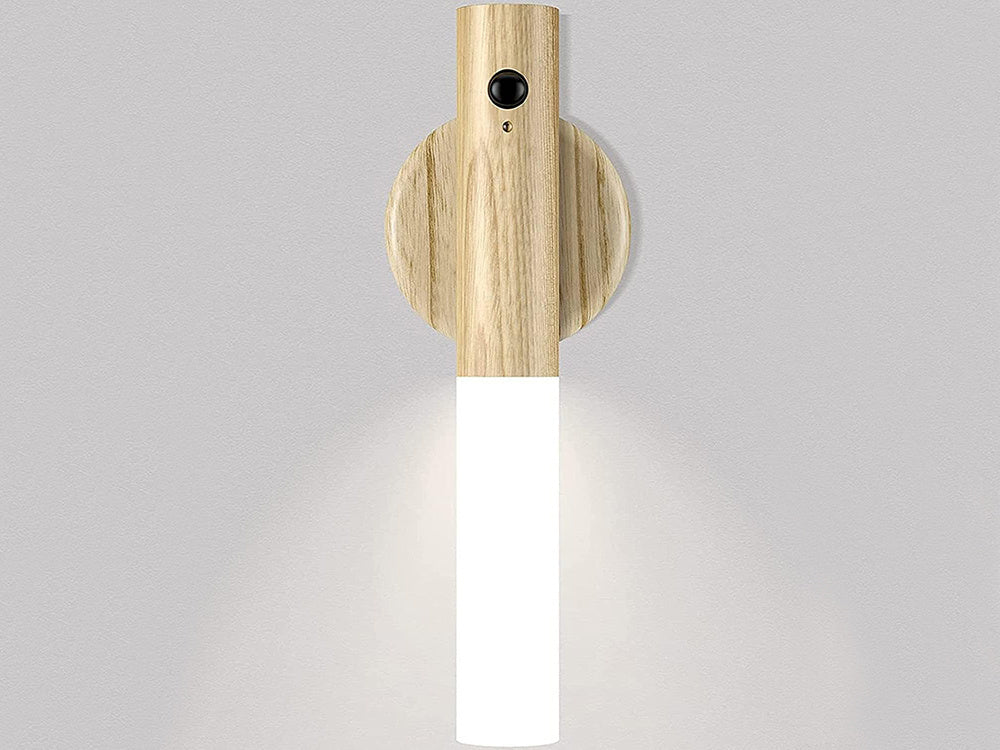 LED sieninis šviestuvas su judesio detektoriumi (šiltai šviečiantis, magnetinis)