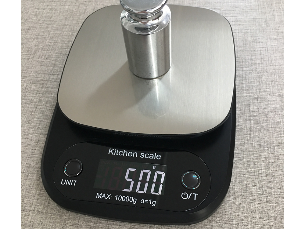 Elektroniniai kineškiniai svertai lcd namų sandėlių tikslumas iki 10kg 1g, Juoda, Szín, Fekete