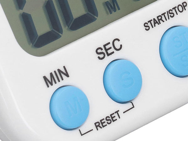 Virtuvės laikmatis elektroninis virtuvės laikrodis su magnetu skaitmeninis laikmatis