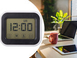 Elektroninis laikrodis skaitmeninis žadintuvas lcd žadintuvo ekranas nuolatinis žadintuvas