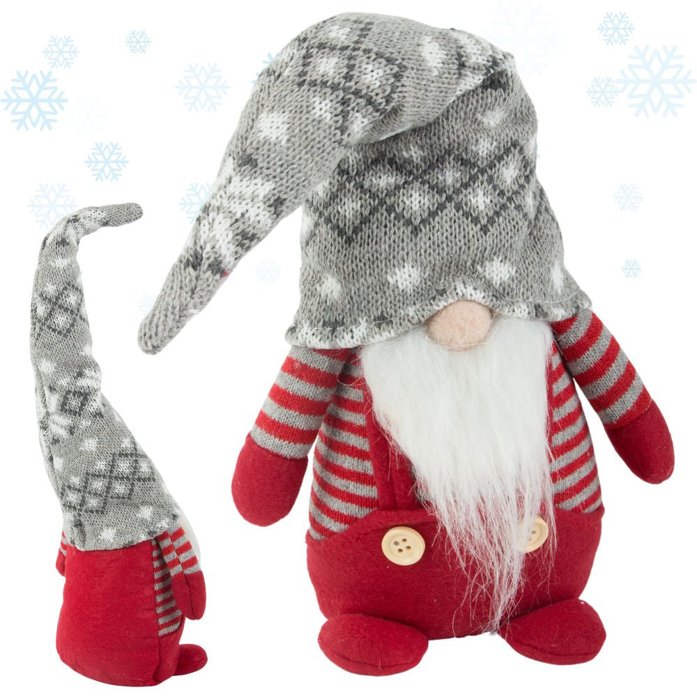 Christmas ghost red ghost with christmas beard 38cm soft, Raudona, Szín, Piros