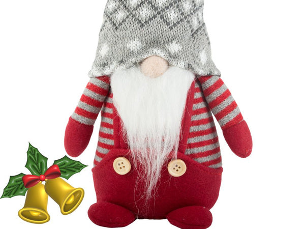 Christmas ghost red ghost with christmas beard 38cm soft, Raudona, Szín, Piros