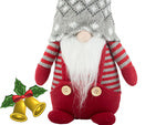 Christmas ghost red ghost with christmas beard 38cm soft, Raudona, Szín, Piros