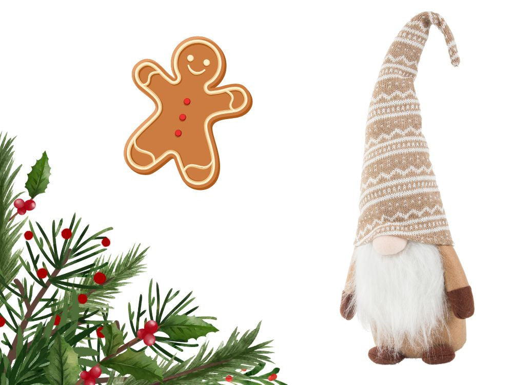 Kalėdų šviesos šviesos rudonas šviesos šviesos šviesos šviesos šviesos barzdos 48 cm minkštas, Ruda, Szín, Barna