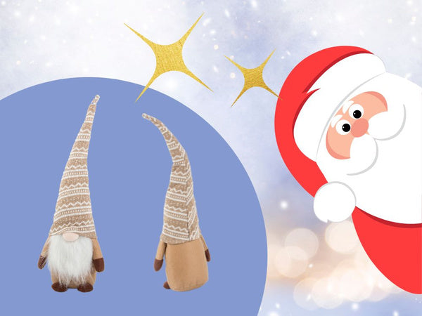 Kalėdų šviesos šviesos rudonas šviesos šviesos šviesos šviesos šviesos barzdos 48 cm minkštas, Ruda, Szín, Barna