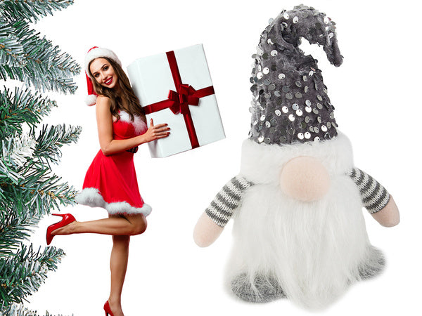 Nykštukinis nykštukas apšviestas led pilvas kalėdų nykštukas po kalėdų eglute