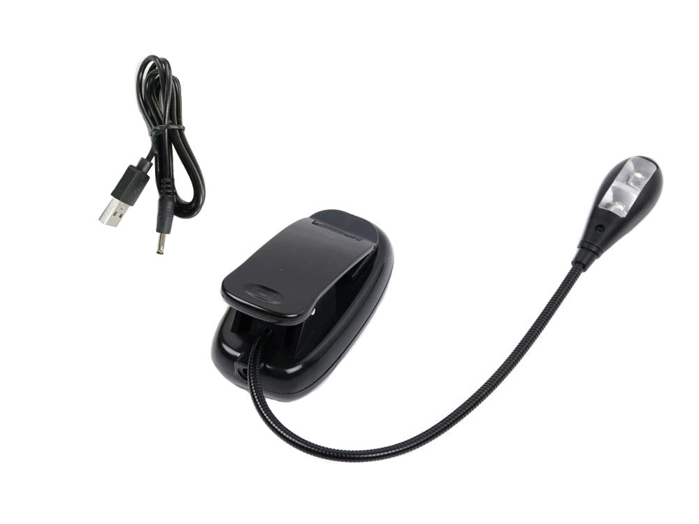 Klipas vadovaujama stalo lempa mokyklinis lankstus skaitymas dvigubas klipas