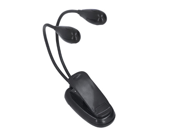 Klipas vadovaujama stalo lempa mokyklinis lankstus skaitymas dvigubas klipas