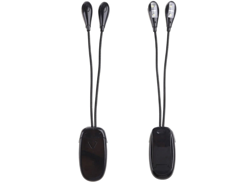 Klipas vadovaujama stalo lempa mokyklinis lankstus skaitymas dvigubas klipas