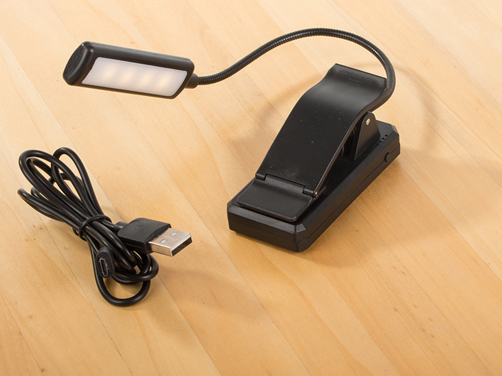Knygų skaitymo šviesa usb naktinė šviesa su klipu sveika akims 9 led