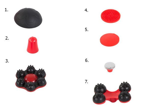 Profesionalus anticeliulitinis kūno masažuoklis belaidis 7in1 kūnas