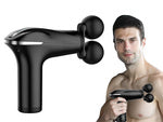Nugaros masažo pistoletas kūno kojų masažuoklis stiprus masažo pistoletas 4 patarimai, Juoda, Szín, Fekete