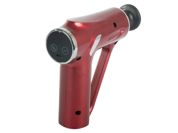Nugaros masažo pistoletas kūno kojų masažuoklis stiprus masažo pistoletas 4 patarimai, Raudona, Szín, Piros