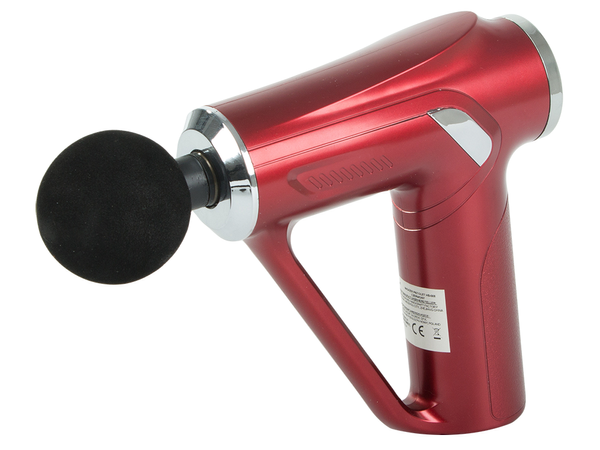Nugaros masažo pistoletas kūno kojų masažuoklis stiprus masažo pistoletas 4 patarimai, Raudona, Szín, Piros
