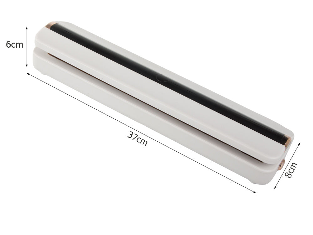 Vakuuminis maisto plėvelės sandariklis + 10 vnt. Maišelių, Baltas, Szín, Fehér