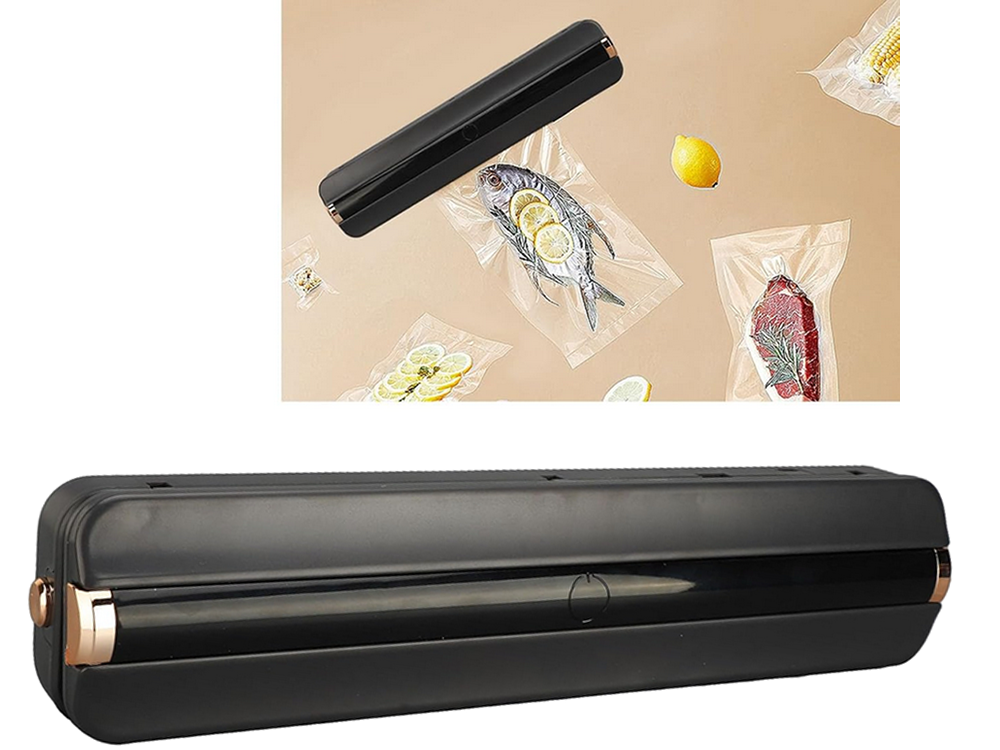 Universalus maisto produktų pakavimo įrenginys + 10 pakuočių, Juoda, Szín, Fekete